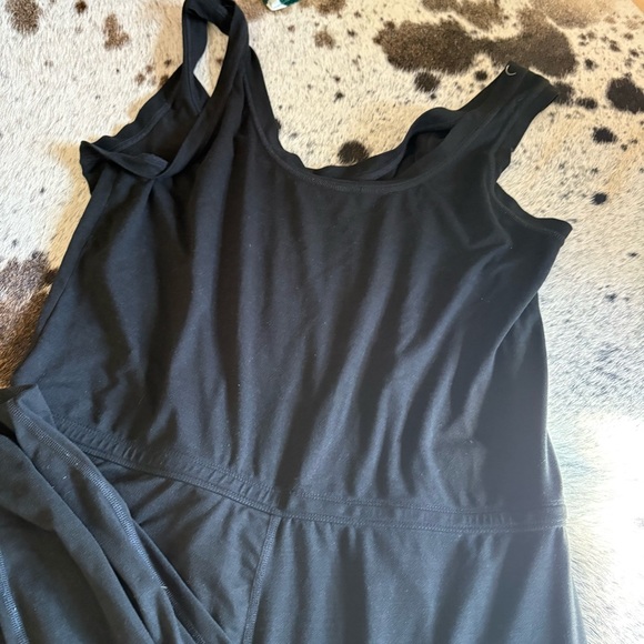 Vuori Black Tank Jumpsuit with Drawstring - Picture 6 of 7